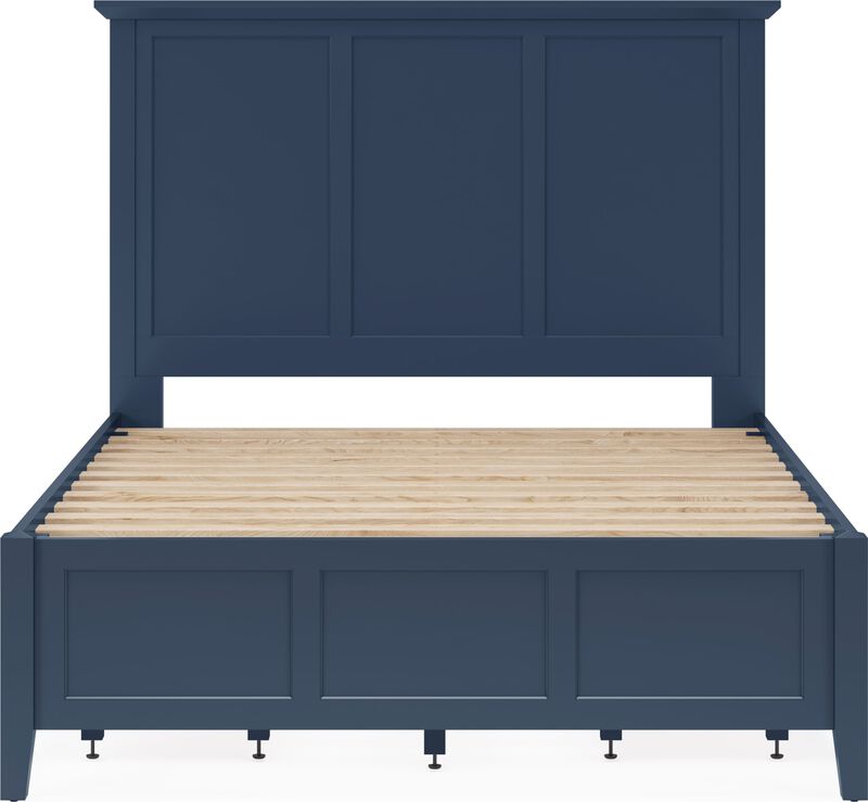 Grace Four Drawer California King-size Platform Storage Bed in Blueberry image number 6