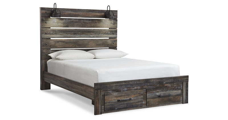 Drystan Queen Panel Bed
