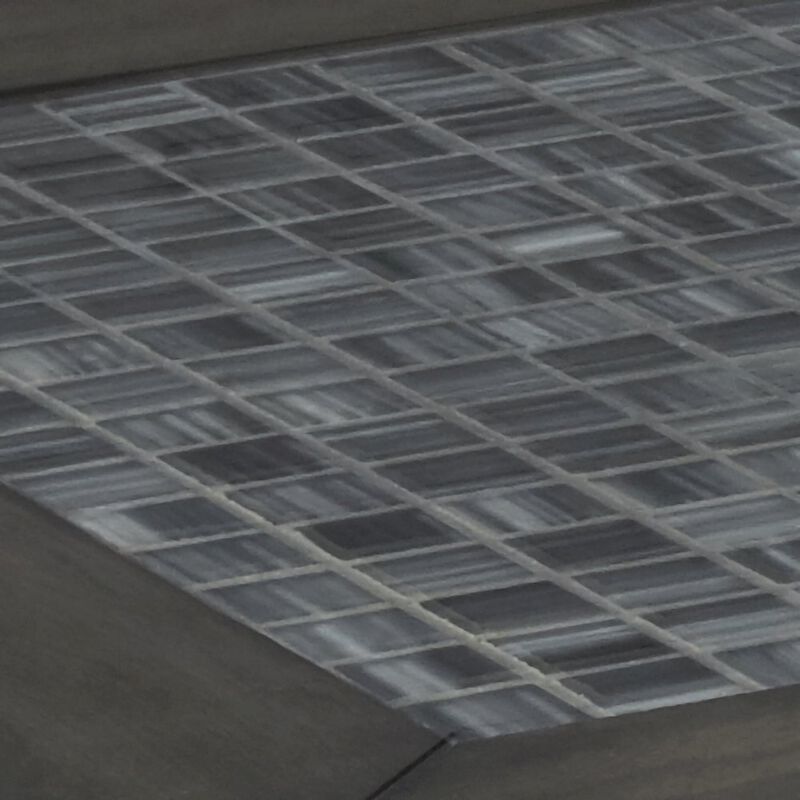 Jofran Baroque 48 Coffee Table with Mosaic Tile Inlay