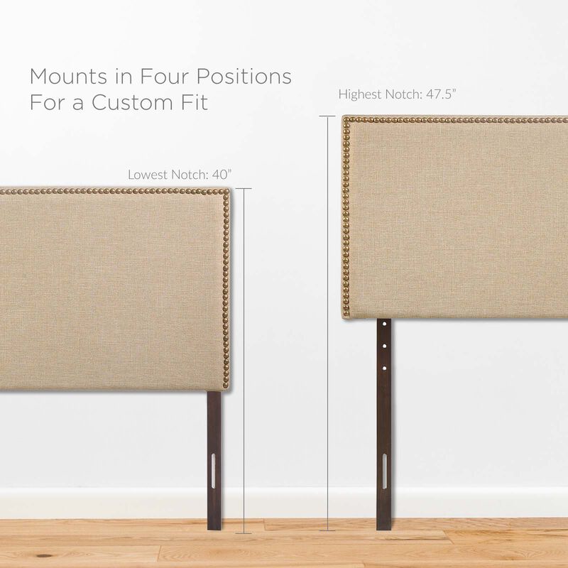 Modway - Region Nailhead Queen Upholstered Headboard image number 6