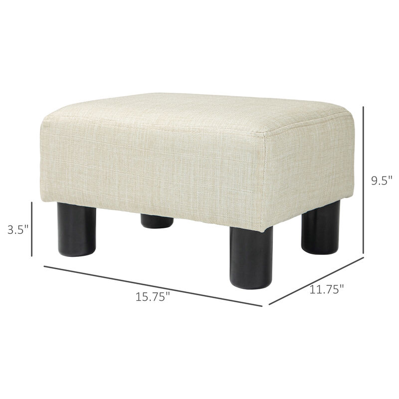 Hivvago Cube Ottoman Foot Stool for Living Room image number 2
