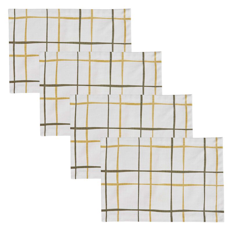Split P Phoenix Plaid Placemat Set of 4 image number 0