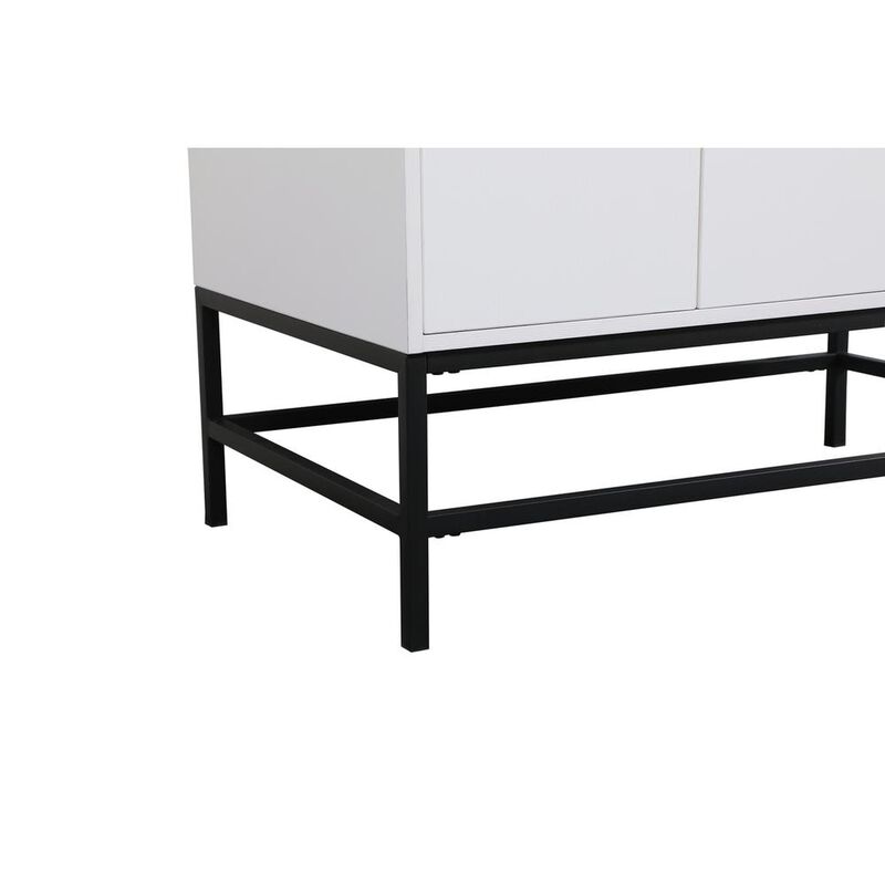 Elegant Kitchen and Bath 36 inch Single bathroom vanity in white