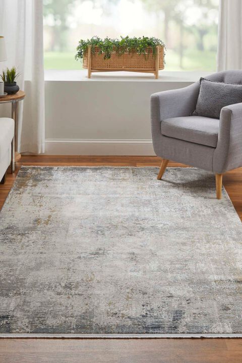 Cadiz 3892F Light Gray/Ivory 2'2" x 3'2" Rug