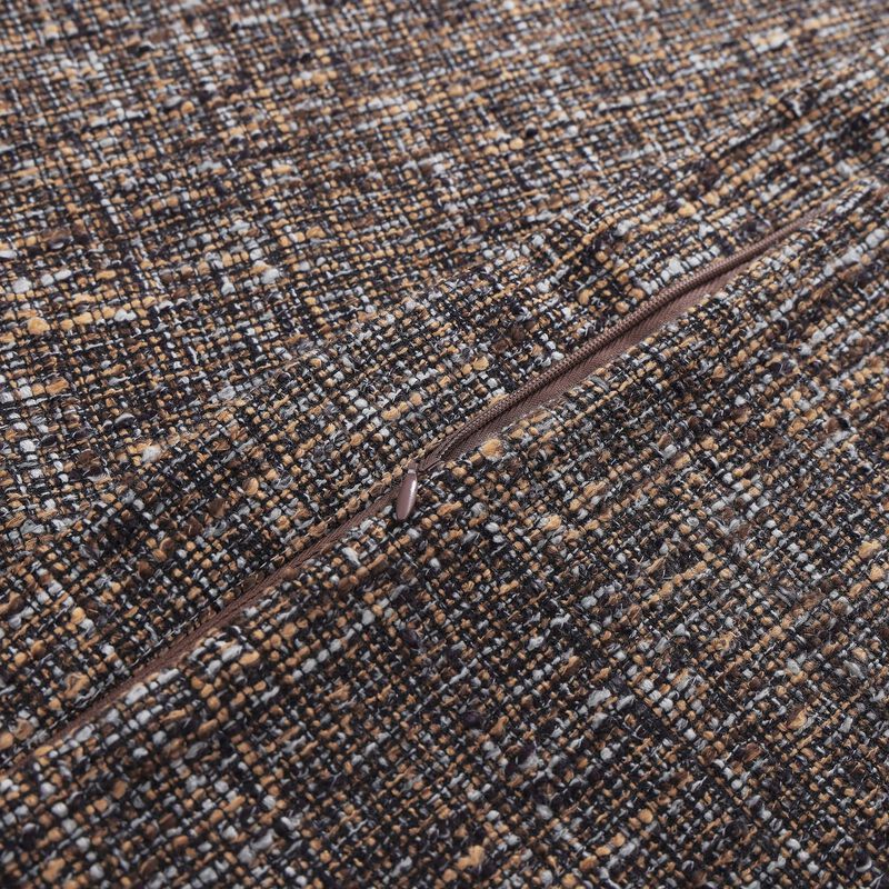 Tweed Brown King Duvet Cover Set image number 5