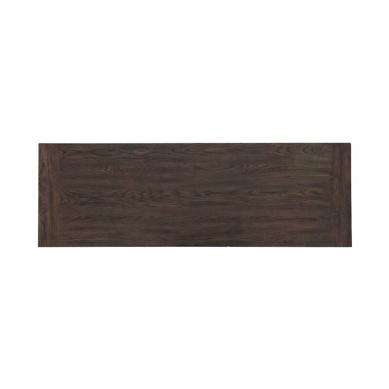 Liberty Furniture File Credenza with 3 File Storage Drawers Home Office - Saddle Brown Oak Wood image number 5