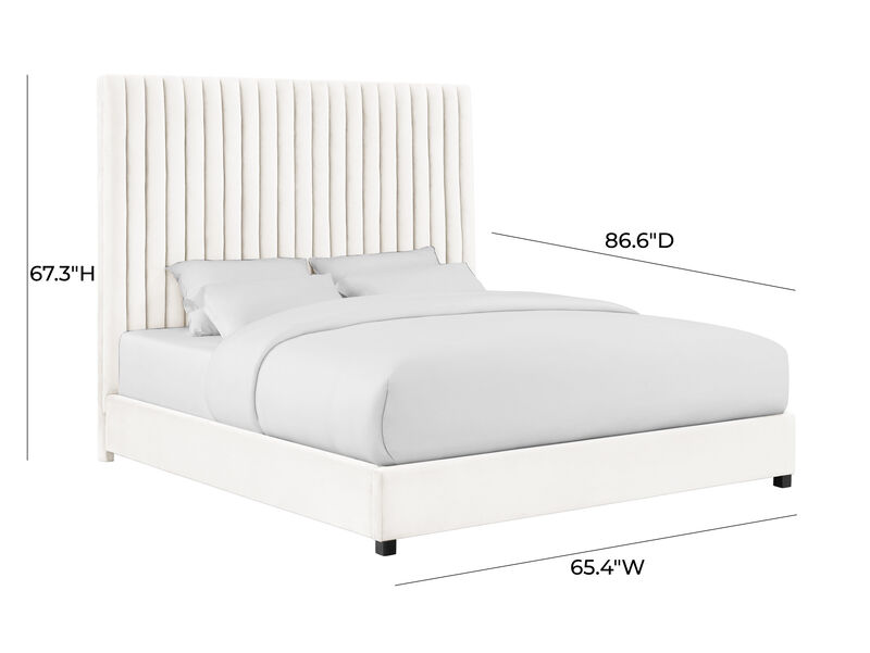 Arabelle Velvet Bed image number 6