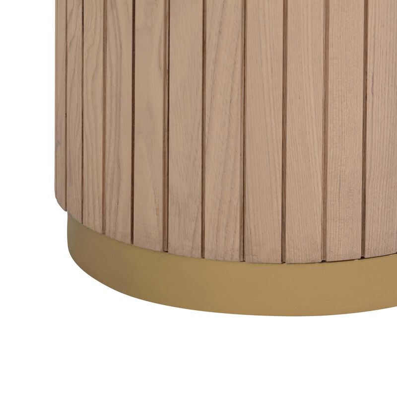 Chelsea Oak Wood Entry Table