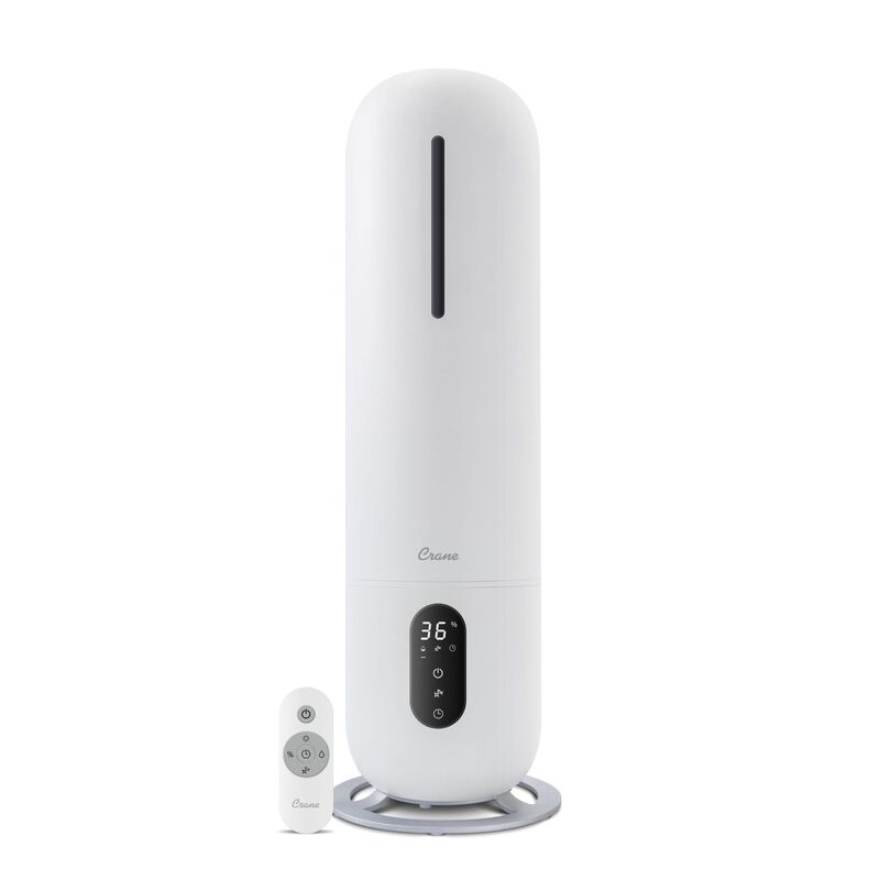 2 Gal. Ultrasonic Cool Mist Tower Humidifier with Germicidal UV-A Light image number 0