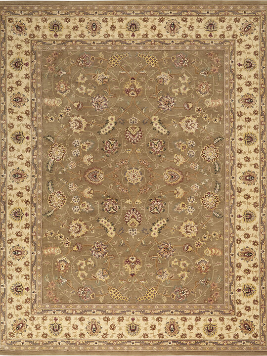 Nourison 2000 2003 Olive 7'9" x 9'9" Rug