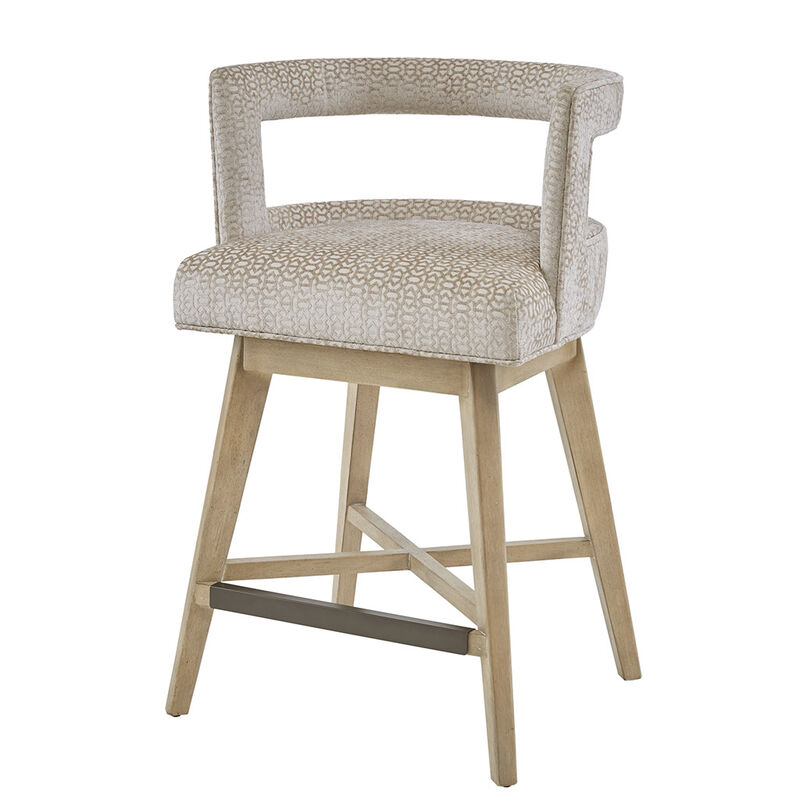 Gracie Mills Sonny Contemporary Swivel Counter Stool