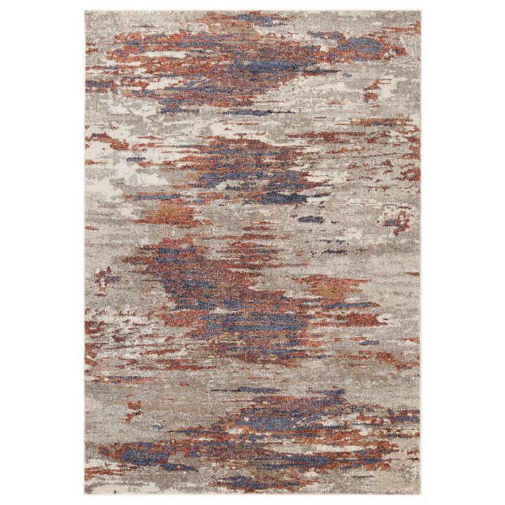 HomeRoots Abstract Area Rug