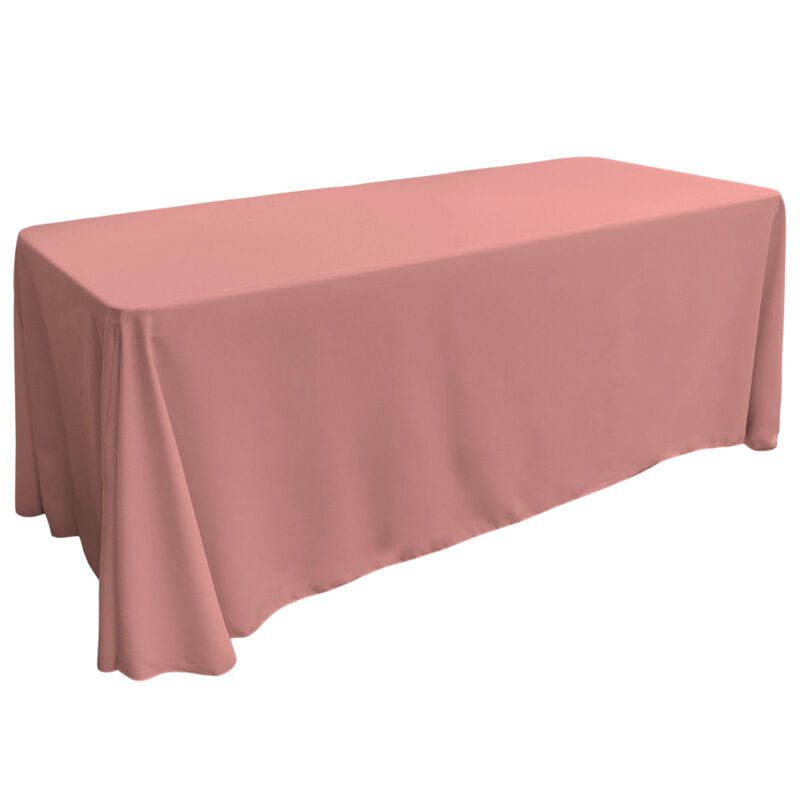 Rectangular Polyester Poplin Tablecloth for Weddings, Parties and Dining Use image number 0