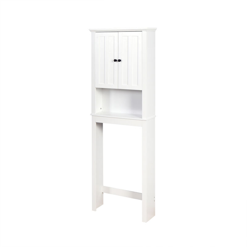 Streamdale Wooden Over-Toilet Storage Cabinet with Adjustable Shelf image number 1