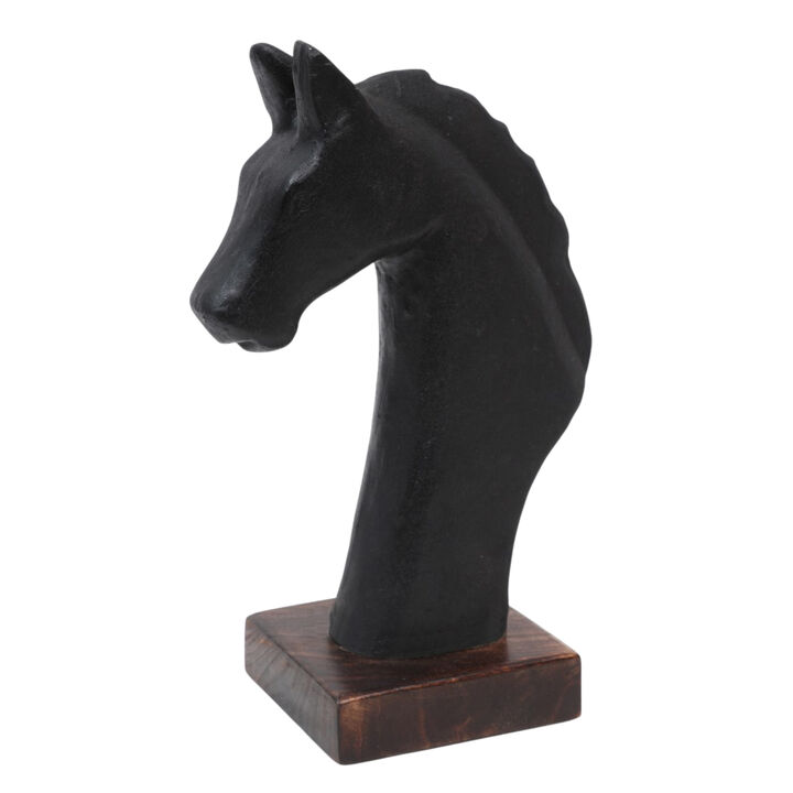 13x8" Paper Mache Horse Bust
