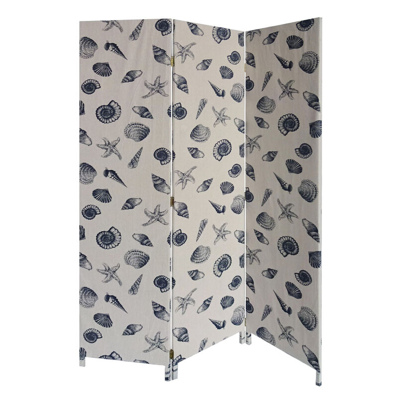 Fabric 3-Panel Folding Privacy Screen – Lightweight Room Divider