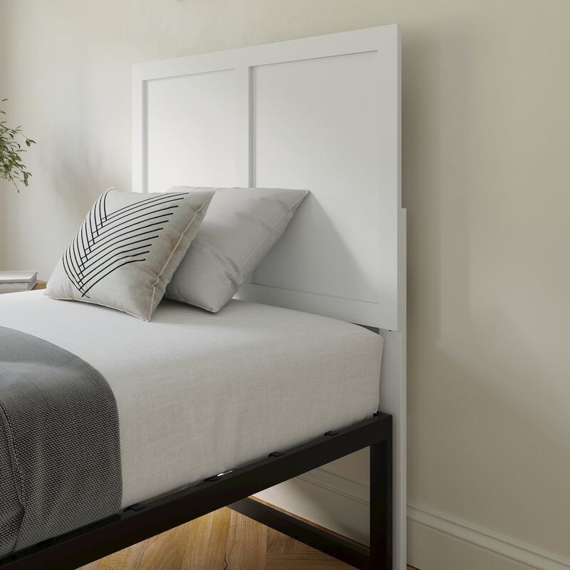 Flash Furniture Contemporary Twin Size Raised Panel Headboard image number 5