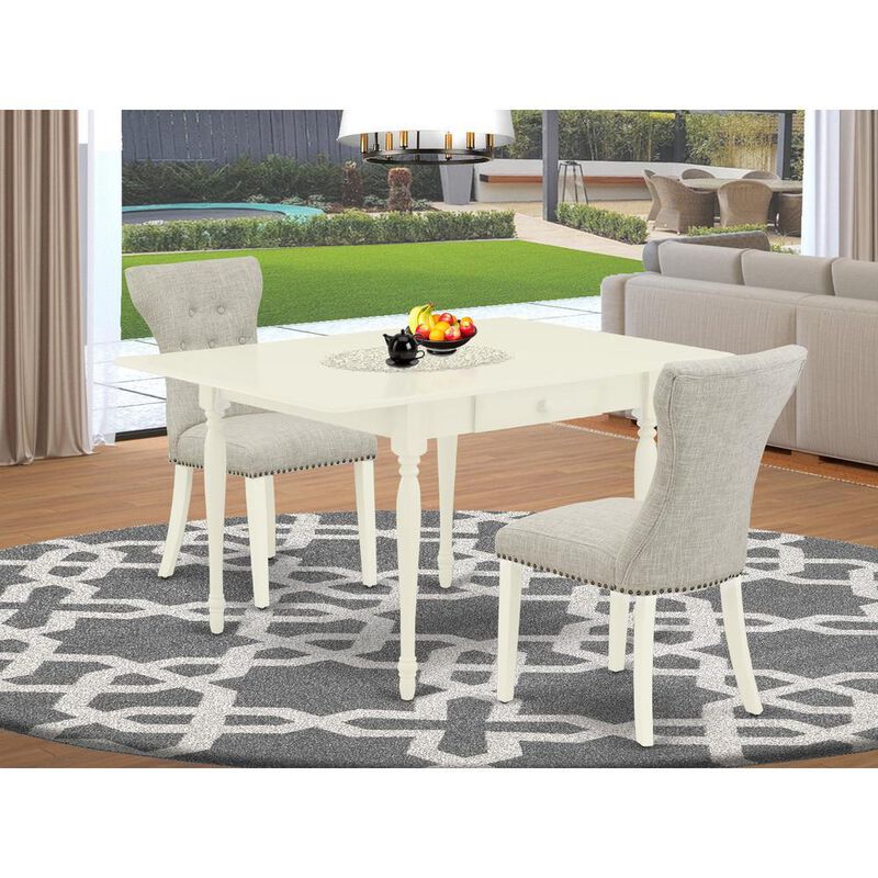 Dining Room Set Linen White