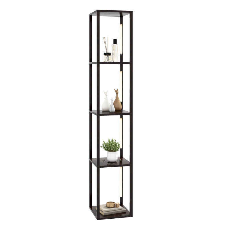 64 Inches Floor Lamp with 3-Level Dimmable LED Bulbs and Rotatable LED Poles