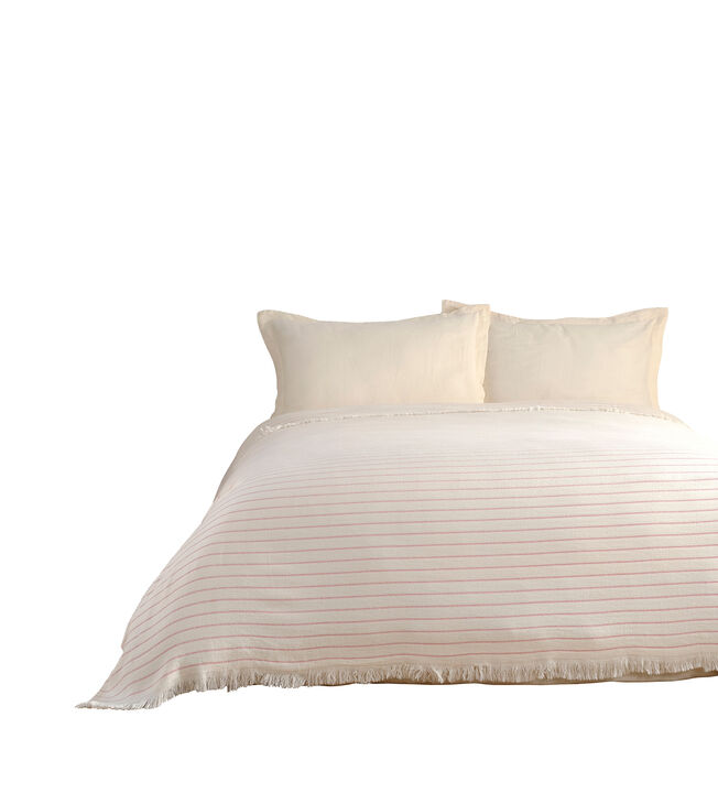 Textile Gocek Striped Cotton Full Coverlet
