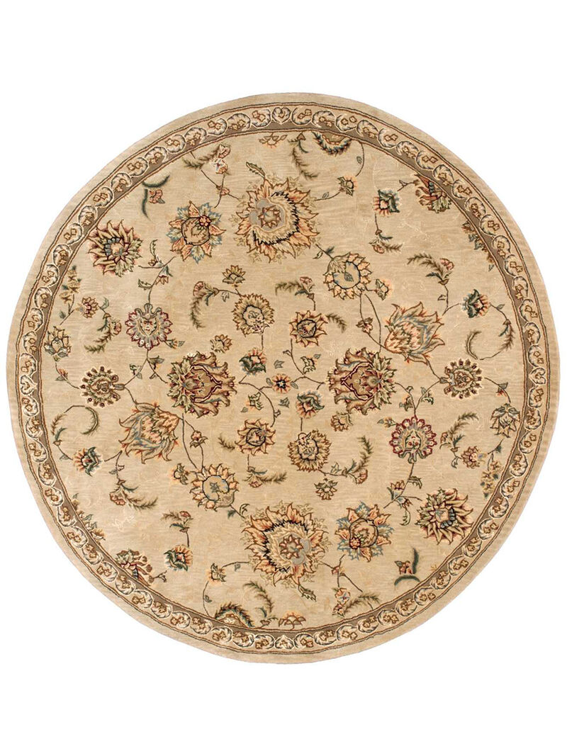 Nourison 2000 2360 Beige 6' x Round Rug