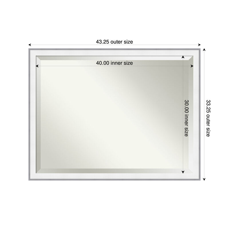 Maya Beveled Framed Wall Mirror image number 4