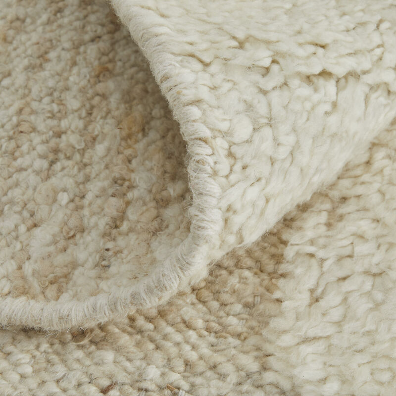 HomeRoots Wool Geometric Hand Woven Area Rug image number 3