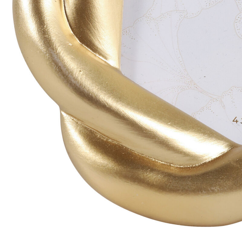 4x4" Twisted Photo Frame, Gold image number 5
