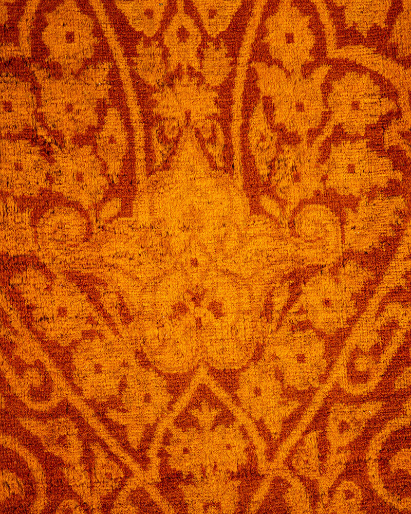 Fine Vibrance, One-of-a-Kind Handmade Area Rug  - Orange, 18' 4" x 12' 1" image number 3