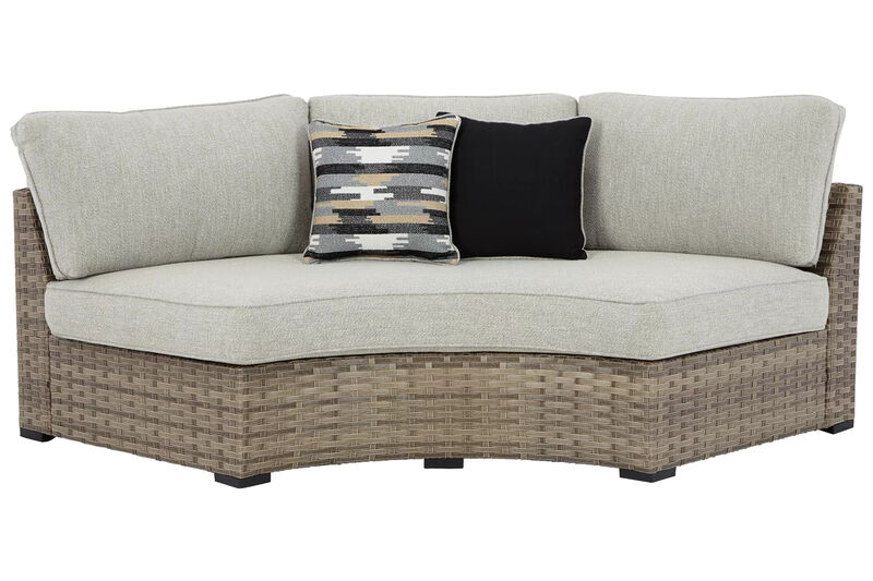 Calworth Curved Loveseat image number 1