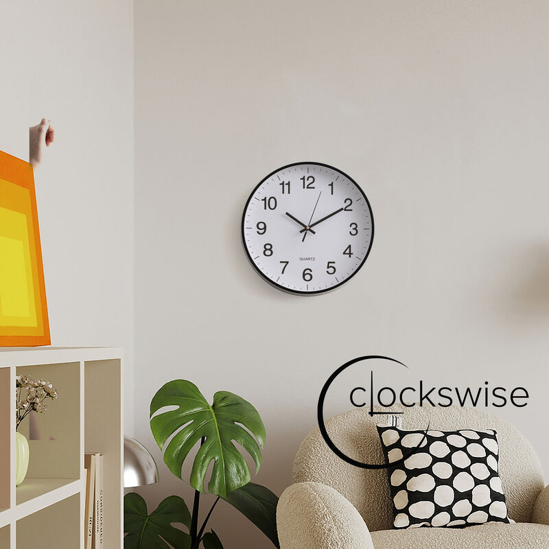 Clockswise Blue 10-In Analog Clock