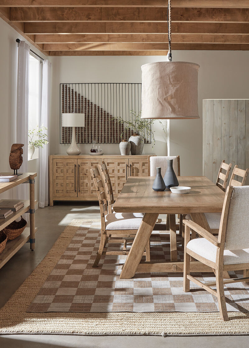 Vineyard Row Rectangle Dining Table