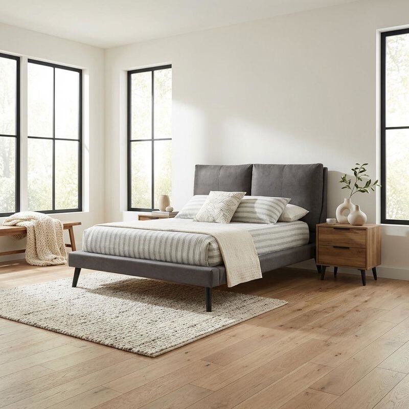 Alpine Furniture Gabriela Platform Bed image number 1