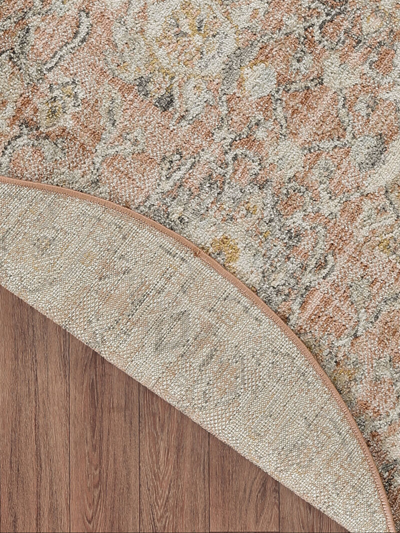 Oushak Home OUS01 Rust 4'1" x 5'11" Rug