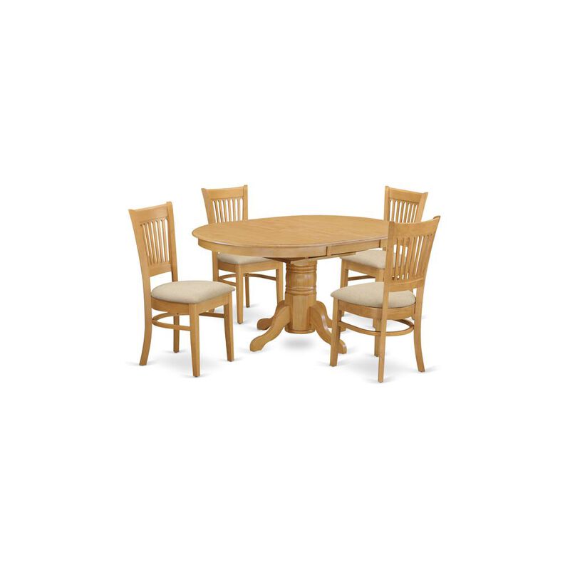 5 Pc Dining set-Table and 4 Dinette Chairs.
