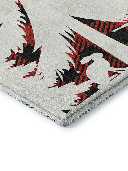 Merry & Bright MY26 Red 30" x 46" Rug