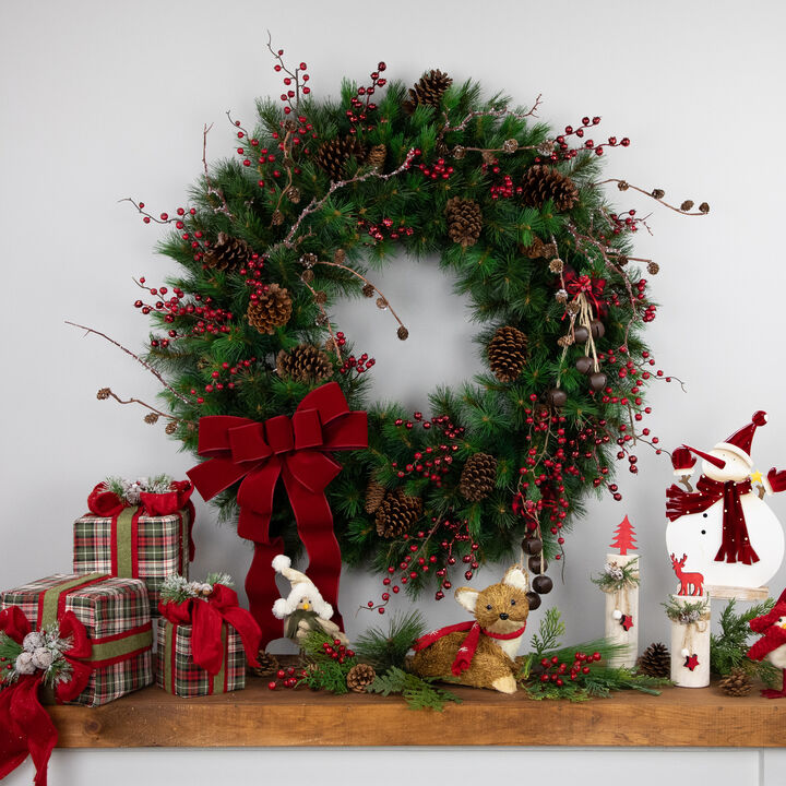 Royal Oregon Pine Artificial Christmas Wreath  36-Inch  Unlit
