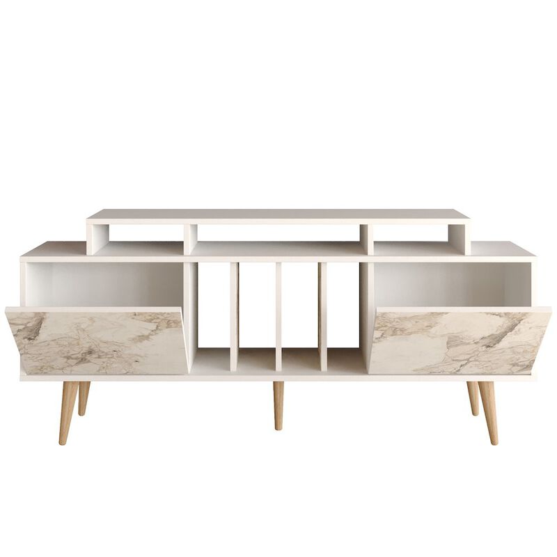 Decorotika Char Tv Stand - White & Ephesus