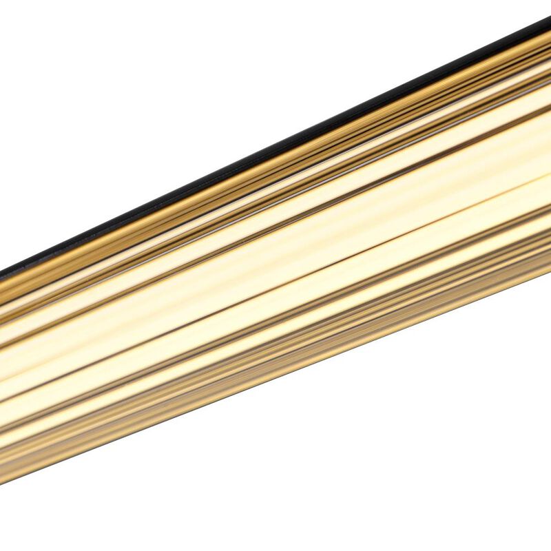 Neva 36 in LED Integrated Black Chandelier