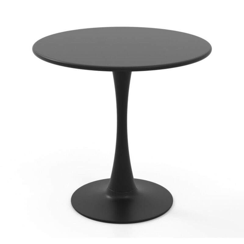 Hivvago 31.5 Inch Round Dining Table with Anti-Slip PP Ring