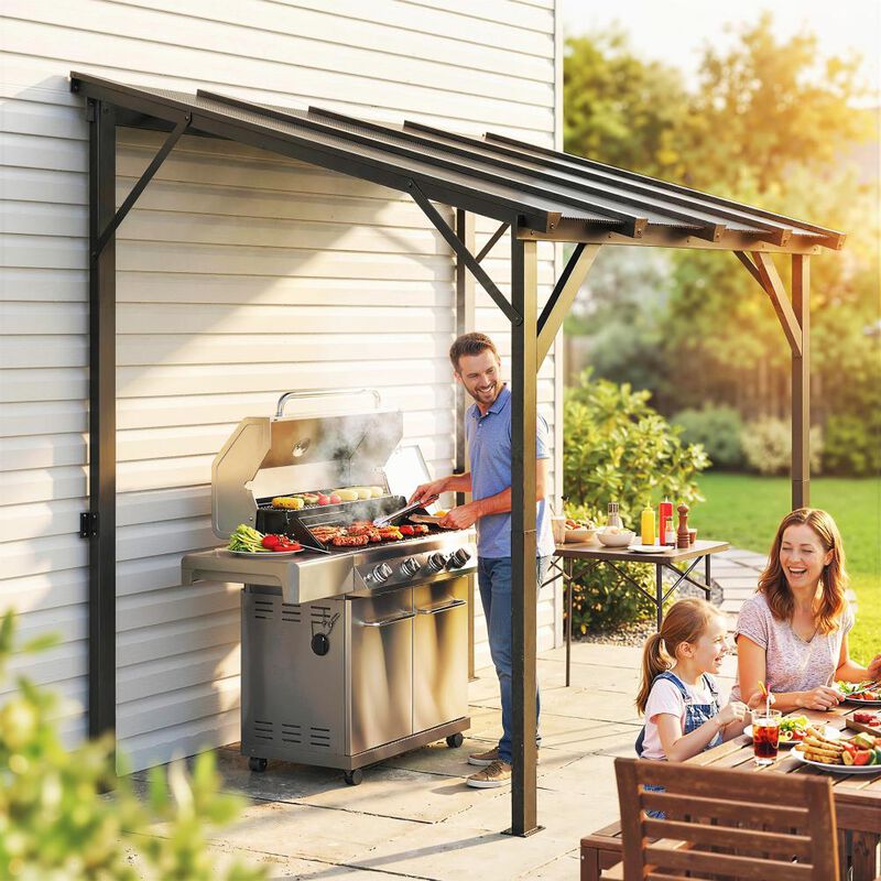 Hivvago Outdoor BBQ Grill Gazebo Shelter image number 7