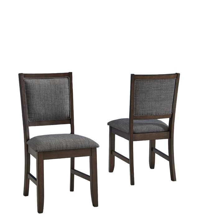 Belen Kox Transitional Upholstered Dining Side Chair Set, Belen Kox