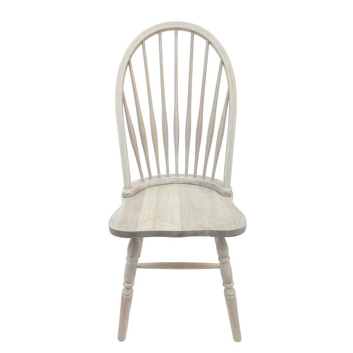 Carolina Living Windsor Dining Chair - Natural Driftwood