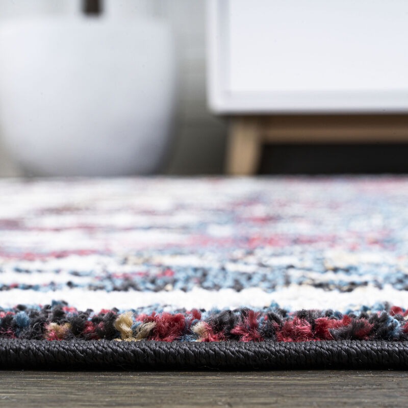 Dhiya Distressed Kilim Area Rug