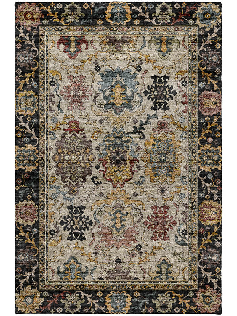Silk Road SR5 Black 8' x 10' Rug