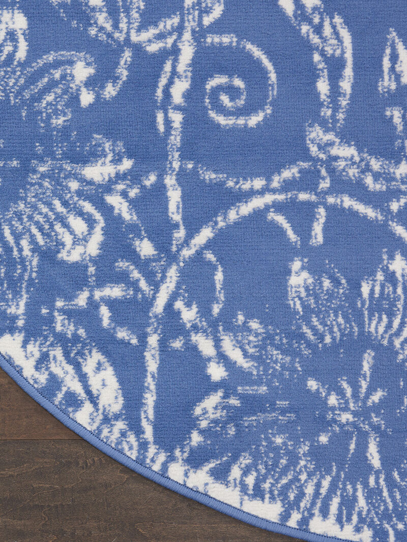 Whimsicle WHS05 Blue 8'4" x 11'6" Rug