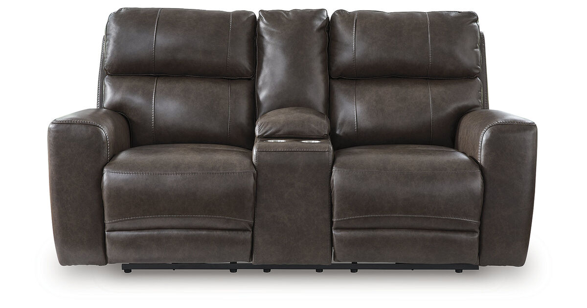 Beadel Power Reclining Loveseat with Console