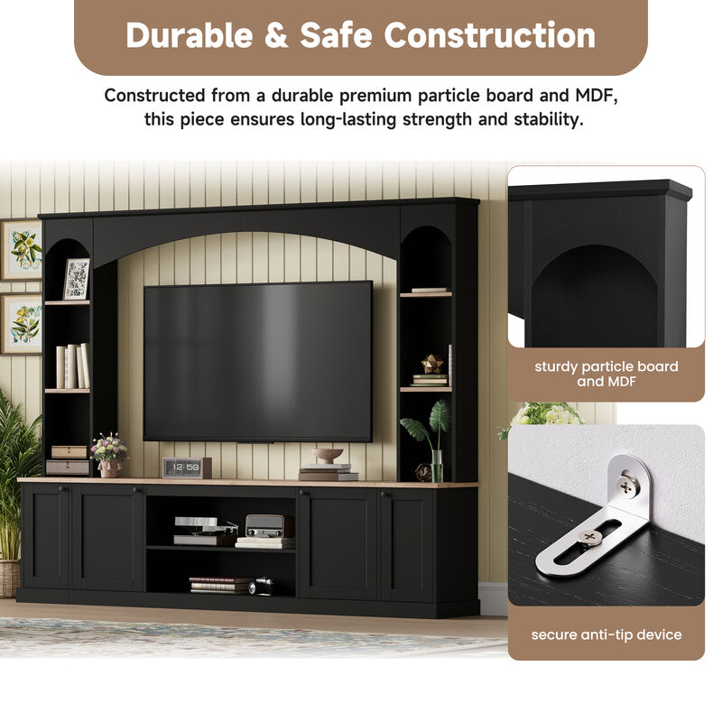 Casnar Entertainment Center Wall image number 3