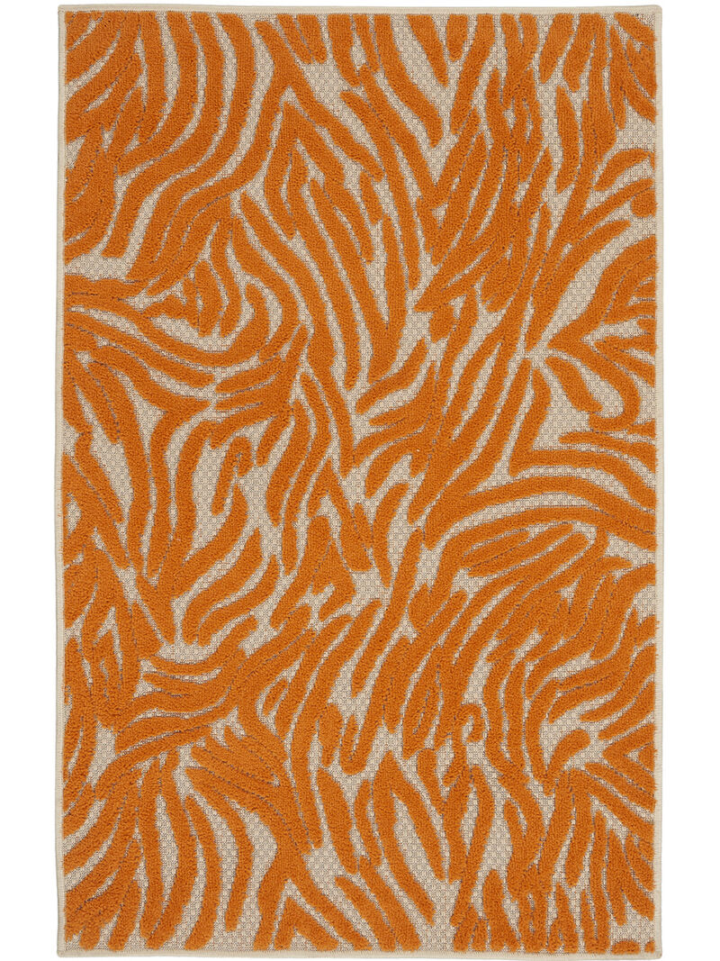 Aloha ALH04 Orange 3'6" x 5'6" Rug
