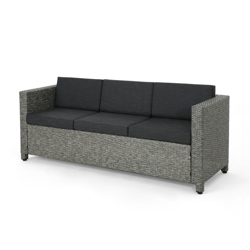 Merax Outdoor Patio 3 Seats Sofa